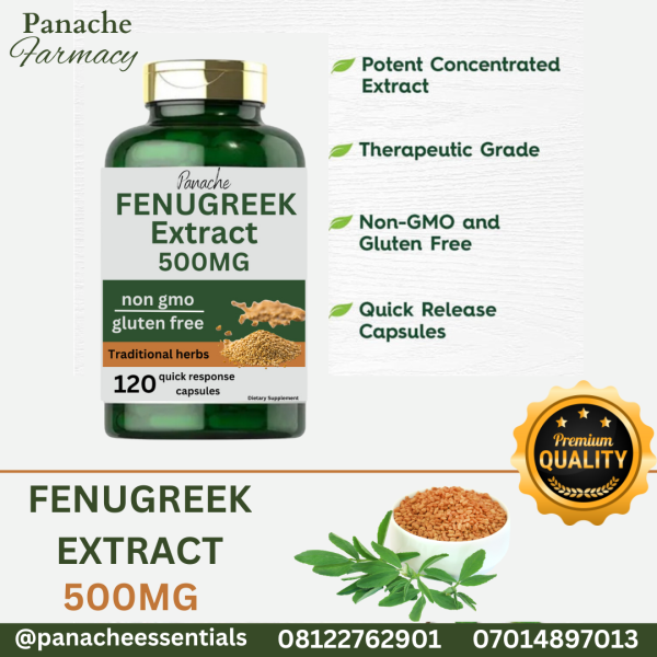 Fenugreek Extract 500mg - Image 2